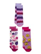 Lwalya 603 - 3-Pack Socks LEGO Kidswear Pink