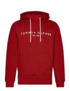 Tommy Logo Hoody Tommy Hilfiger Red