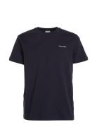 Micro Logo Interlock T-Shirt Calvin Klein Navy