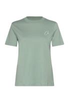 Embroidered Ck Regular Tee Calvin Klein Jeans Green