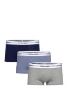 Low Rise Trunk 3Pk Calvin Klein Blue