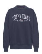 Tjw Rlx Varsity Crew Tommy Jeans Navy