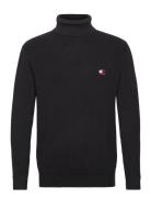 Tjm Slim Xs Badge Rollneck Tommy Jeans Black