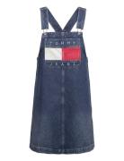 Pinafore Dress Dh6031 Ext Tommy Jeans Blue