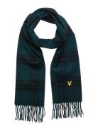 Check Lambswool Scarf Lyle & Scott Green