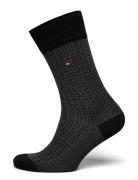 Th Men Sock 1P Th Structure Fil D Ecosse Tommy Hilfiger Black