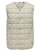 Onsgavin Light Down Vest Otw ONLY & SONS Cream