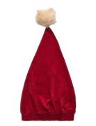 Pixie Hat Velour Minymo Red