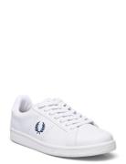 B721 Lthr / Towelling Fred Perry White