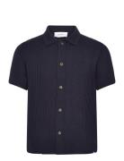 Gustavo Knit Shirt Les Deux Navy