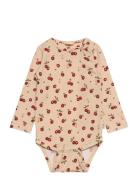 Body L/S Printed Petit Piao Beige