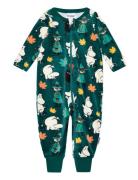 Briskly Velour Pyjamas Martinex Green