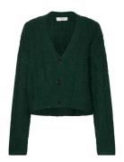 Cable Knit Cardigan Rosemunde Green