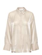 Kbrafaella Shirt Karen By Simonsen Beige