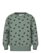 Nmfdavina Ls Sweat Fleece Bru Noos Name It Green