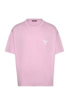 Tjorn Boxy Printed T-Shirt J. Lindeberg Pink