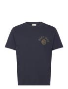 Garment Washed Tshirt GANT Navy