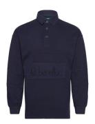 L/S Polo Shirt United Colors Of Benetton Navy