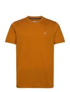 S/S Embroidered Logo Original Penguin Orange