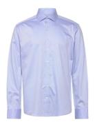 Bs Harris Slim Fit Shirt Bruun & Stengade Blue