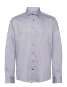 Bs Ingram Slim Fit Shirt Bruun & Stengade Blue