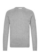 Bs Caspian Regular Fit Knitwear Bruun & Stengade Grey