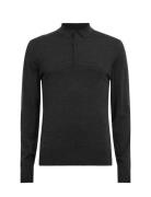 Mode Merino Ls Polo AllSaints Grey