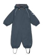 Nylon Baby Suit - Solid Mikk-line Navy