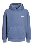 Jorvermont Wash Sweat Hood Jnr Jack & J S Blue