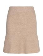 Nmnola Knit Hw Skirt Fwd NOISY MAY Beige