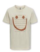 Kobessex S/S Tee Box Jrs Kids Only Cream