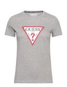 Ss Cn Original Tee GUESS Jeans Grey