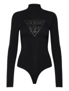 Ls Evelyn Logo Body GUESS Jeans Black