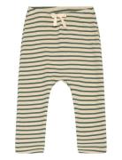 Pants Modal Striped Petit Piao Blue