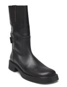 Aron Brown Ankle Boots MIISTA Black