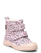 Boots - Flat - With Velcro ANGULUS Pink