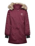 Hmlleaf Tex Coat Hummel Burgundy