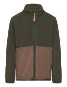 Fleece Jacket Recycled Mikk-line Khaki