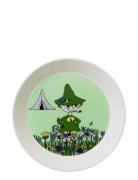 Moomin Plate Ø19Cm Snufkin Arabia Green