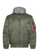 Ma-1 Zh Back Emb Alpha Industries Green