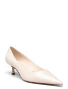 Kitten Heel Shoes Mango Cream