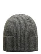 Slhmason Merino Wool Beanie Selected Homme Grey