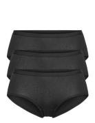 Brief 3 Pack Carin Regular Lindex Black