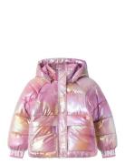 Nkfmalan Puffer Jacket Foil Name It Pink