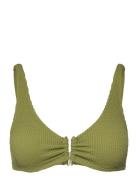 Swim Bra Adelle Crepe Lindex Green