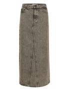 Brendagz Hw Long Skirt Gestuz Grey