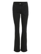 Vibetty Rw Flared Jeans Blk Osc221-Noos Vila Black