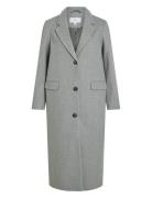 Visolo L/S Coat - Noos Vila Grey