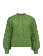 Objruna Knit L/S Re Pullover 134 Object Green