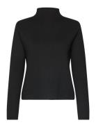 High Collar Sweater Mango Black